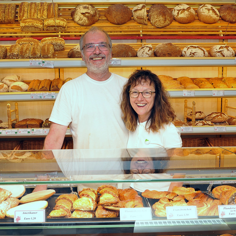 Bäckerei Heiß Historie: Renate und Stefan Heiß